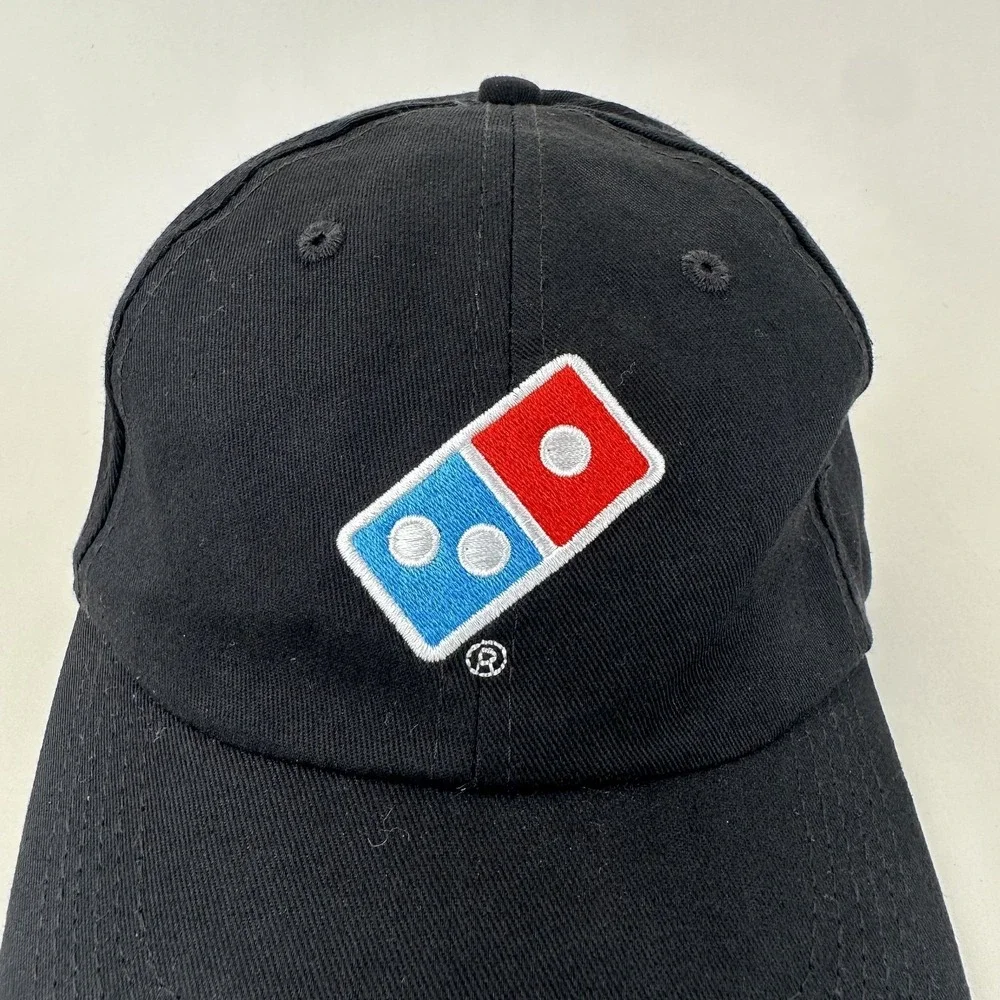 Domino's Pizza Cap black Domino's Gear Adjustable Costume